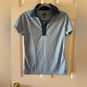 18 Greens golf polo • women medium